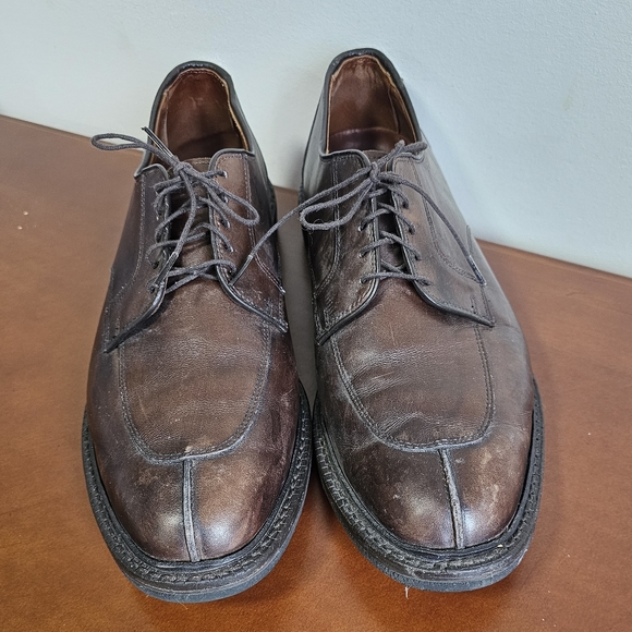Allen Edmonds Hancock Spilt Toe Derby Men's Dress Shoe - Picture 2 of 6